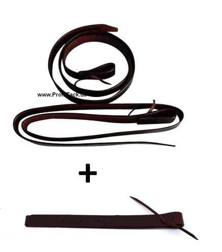 Set Off Billet + Tie Strap Latigo