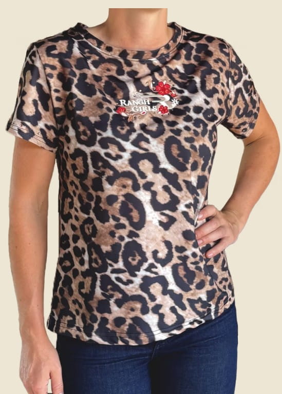 Ranchgirls T-Shirt LAURIE leopard