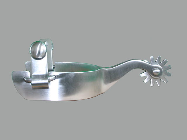 Montana Simple Brushed Ladys Spurs