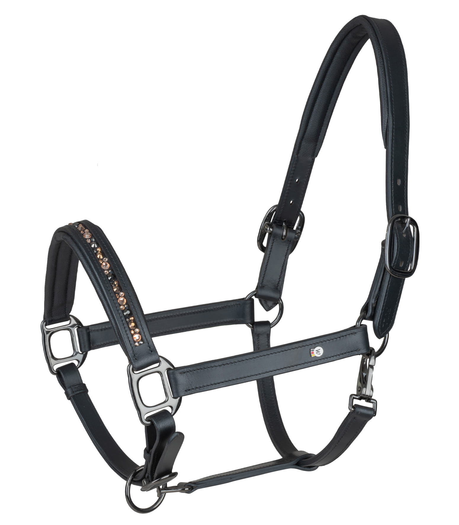 Lederhalfter Crystal