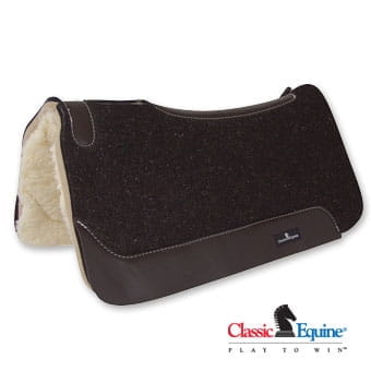 Classic Equine Sensorflex Wool Felt Pad 31' x 32' - 1 Inch