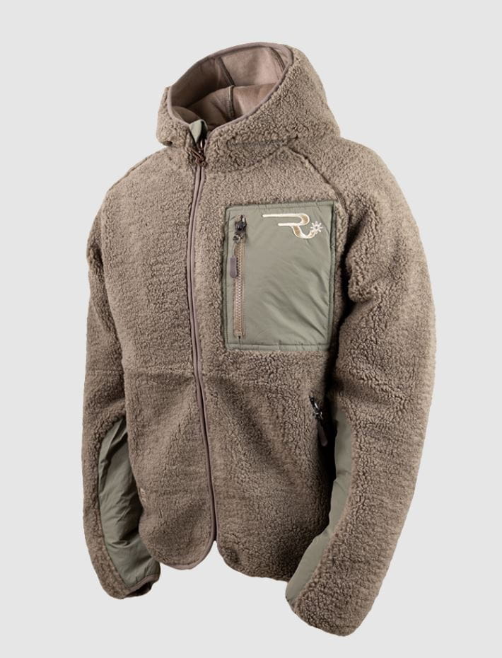 Ranchgirls Sherpa Fleece Hooded Jacket MADDY rhino