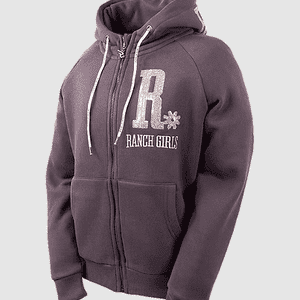 Ranchgirls Hooded Sweat Jacket SHINY fudge