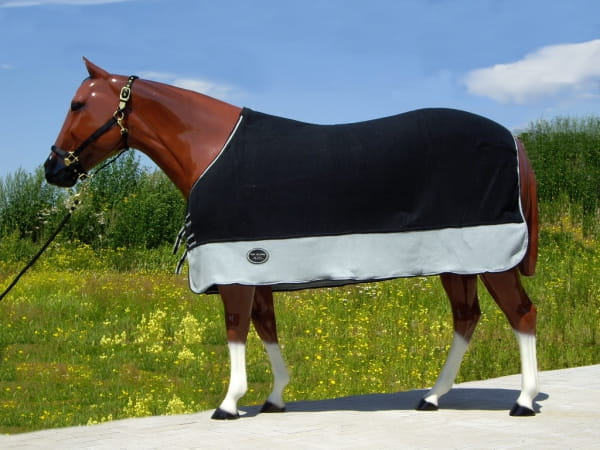 Basic Top Score Abschwitzdecke schwarz/grau
