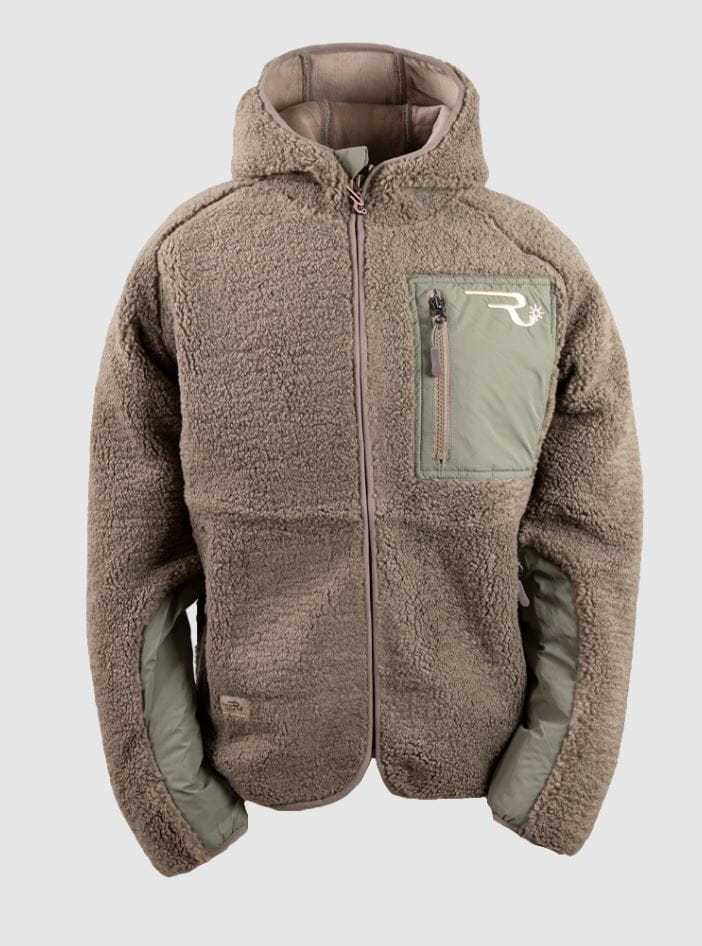 Ranchgirls Sherpa Fleece Hooded Jacket MADDY rhino