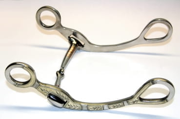 KS Shank Snaffle Bit Show