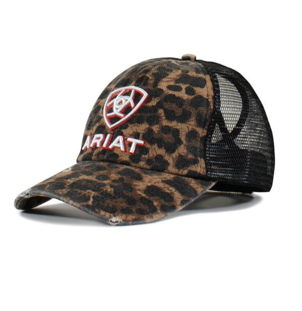 Ariat Womens Leopard Print Cap