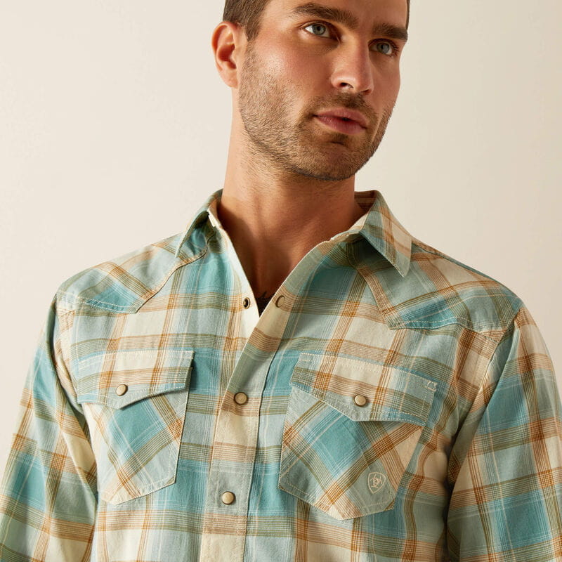 Ariat Mens Hardin Retro Fit Western Shirt