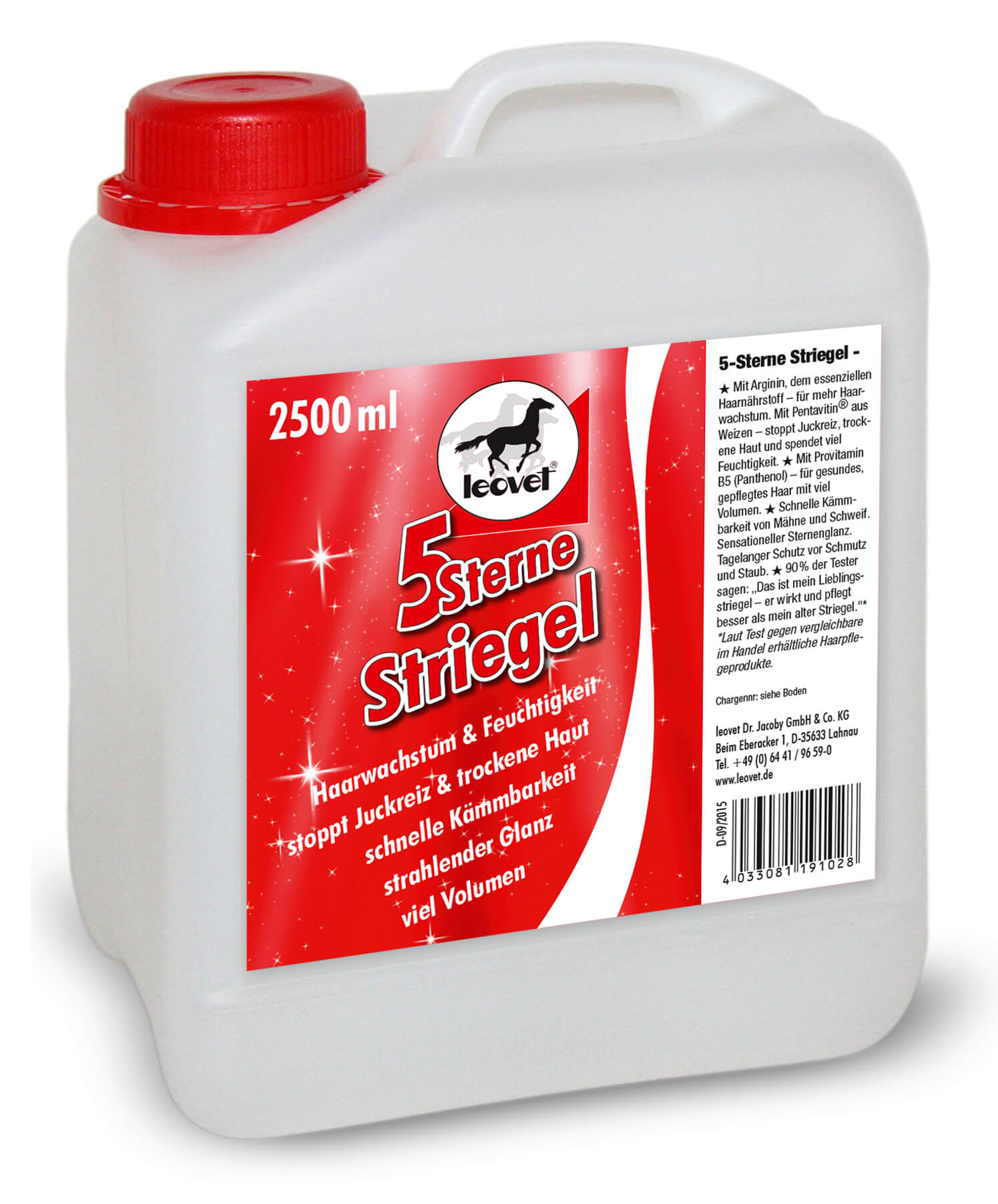 Leovet 5 Sterne Striegel Kanister 2,5l