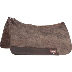 Classic Equine contoured Alpaca Felt Saddle Pad 3/4"
