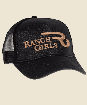 Ranchgirls Cap GLIMMER black|brown