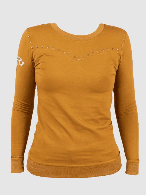 Ranchgirls Langarm Shirt MONIKA cinnamon