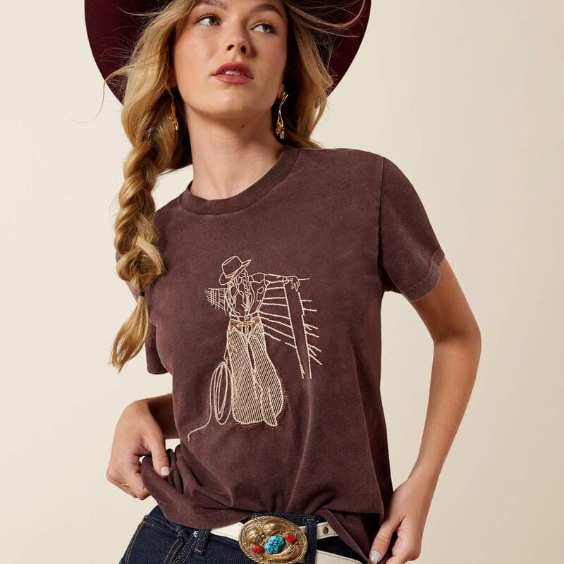 Ariat Womens Rebel With A Cause T-Shirt