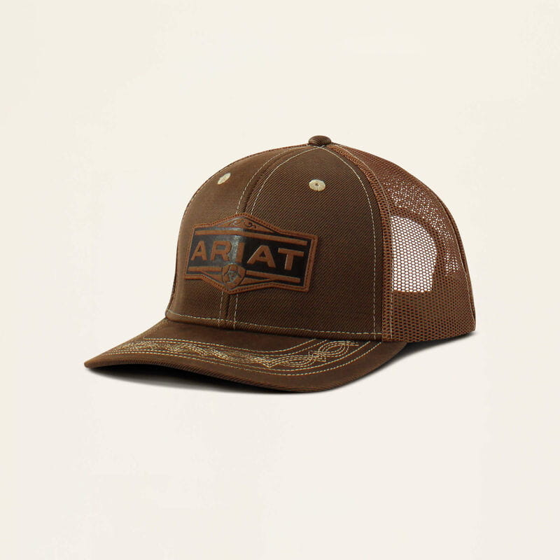 Ariat Mens Vintage Logo Patch Cap