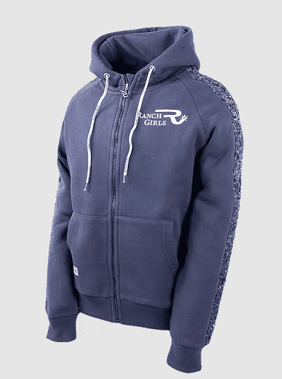 Ranchgirls Hooded Sweat Jacket JAZZ odyessey grey