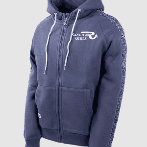 Ranchgirls Hooded Sweat Jacket JAZZ odyessey grey