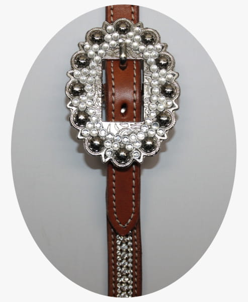 SN Tack Show Kopfstück Crystal Elegance