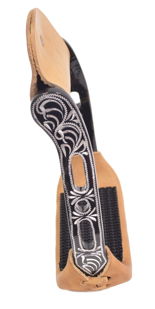 Metalab Steigbügel Racing Midnight Silver Collection