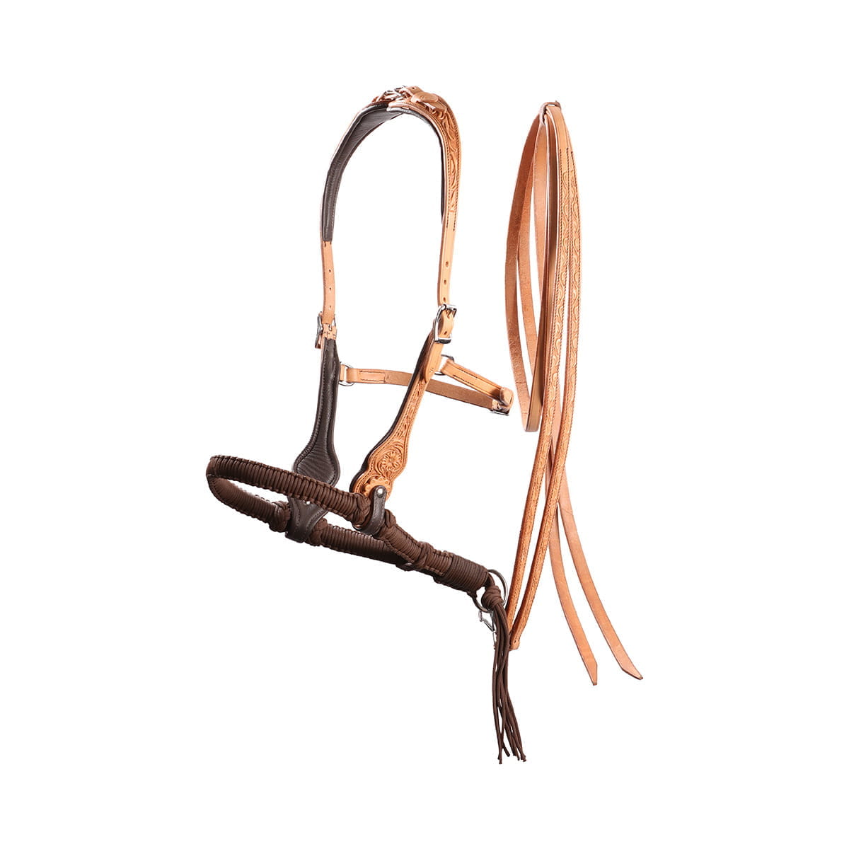 Edix ED3 western bridle of the Rose collection