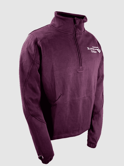Ranchgirls Zip Sweatshirt IVY dark plum