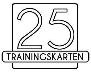 25 Traingskarten
