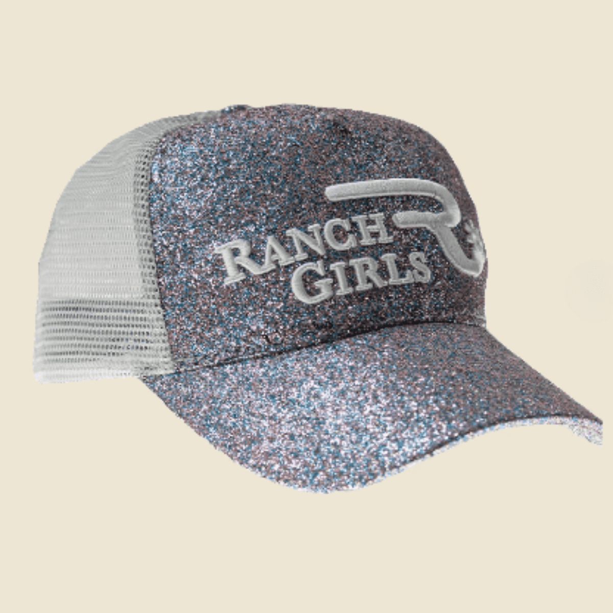 Ranchgirls Cap GLIMMER rainbow|silver