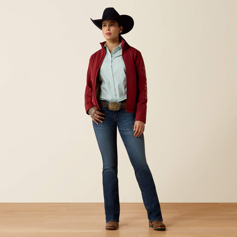 Ariat Womens Mid Rise Luisa Boot Cut Jeans