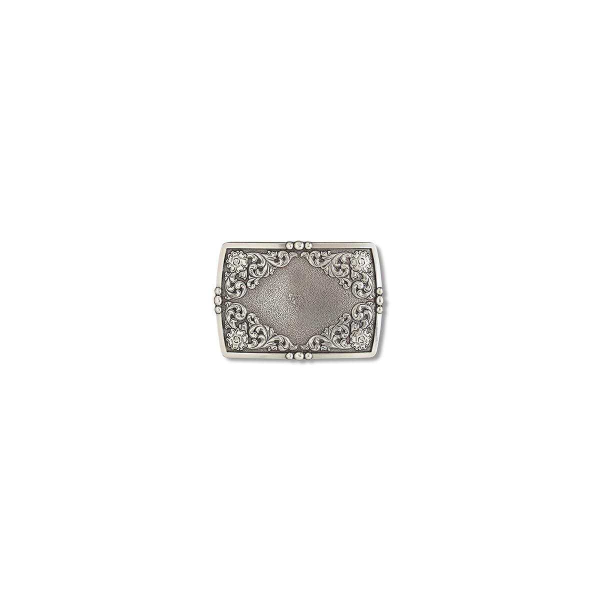 Ariat Buckle Rectangle Floral Engraved