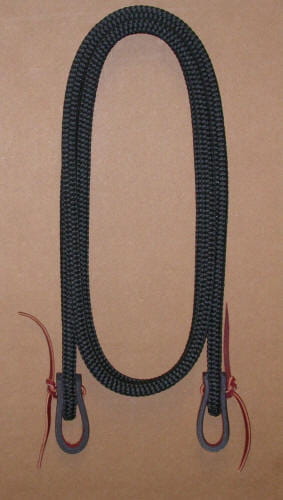 Double Diamond Roping Reins Treeline black