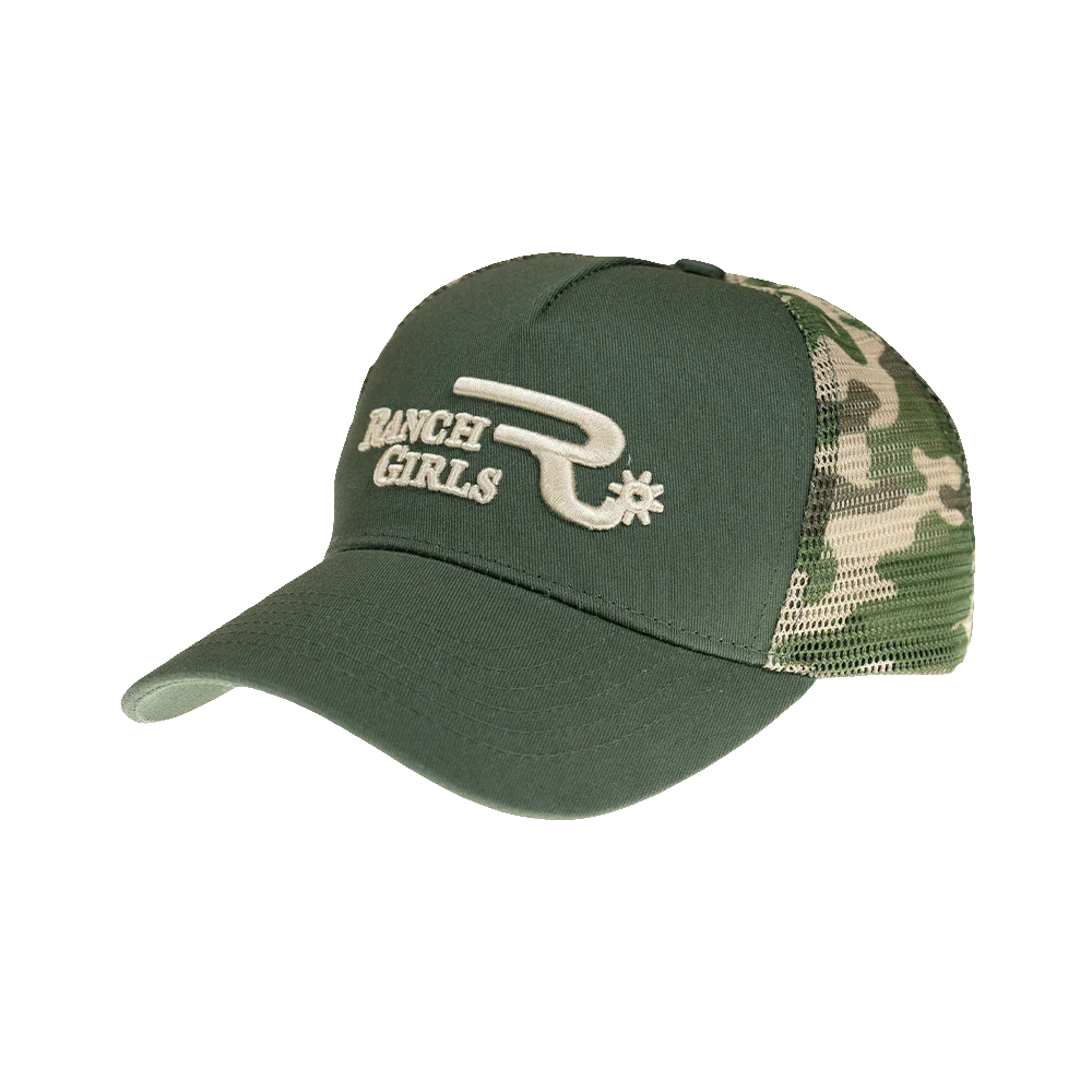 Ranchgirls Cap CAMOU khaki