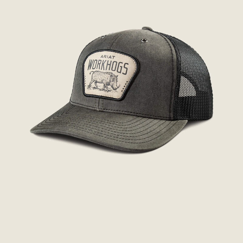 Ariat Mens WorkHog Patch Snapback Cap