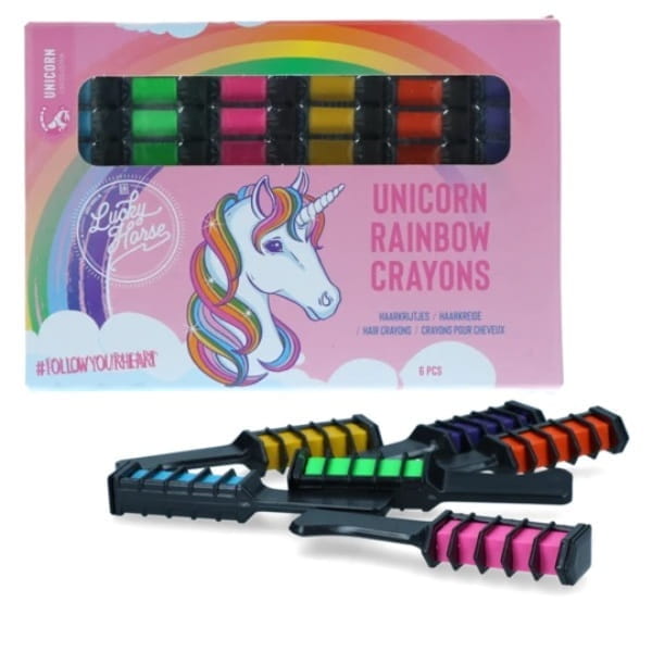 Lucky Horse Unicorn regenbogenfarbige Kreide