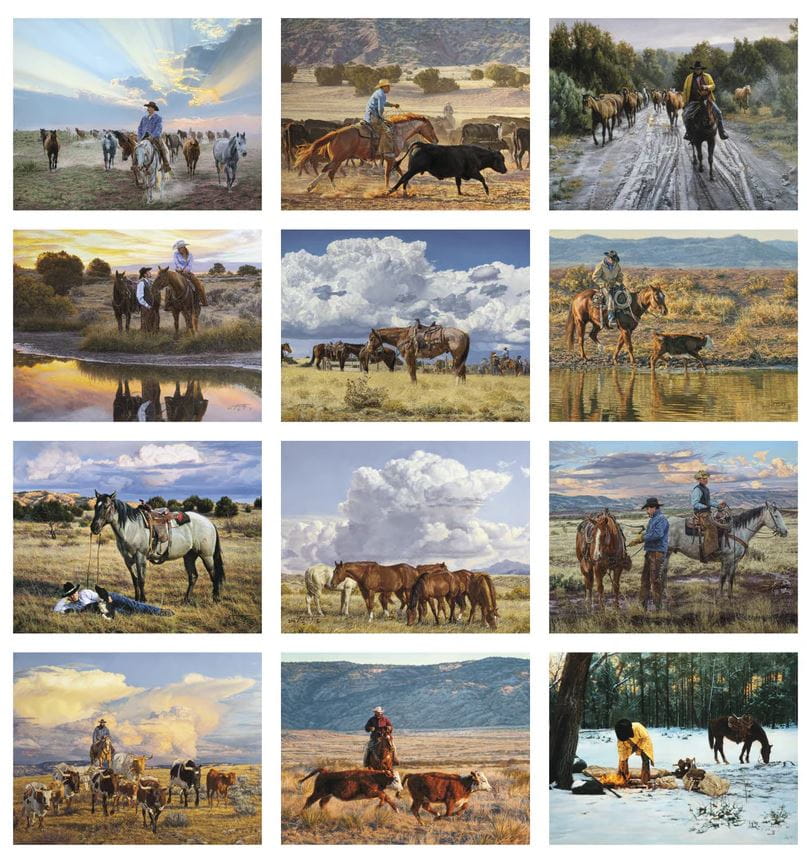American West Westernkalender 2025 by Tim Cox
