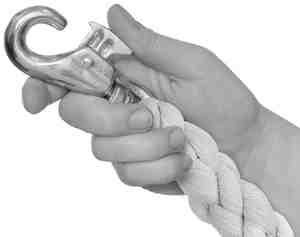 Führstrick aus COTTON mit Triggerbull-Snap