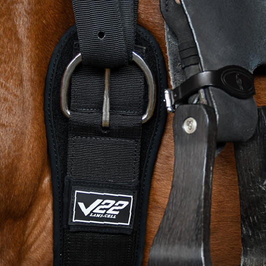 Lami-Cell V22 anatomischer Westernsattelgurt